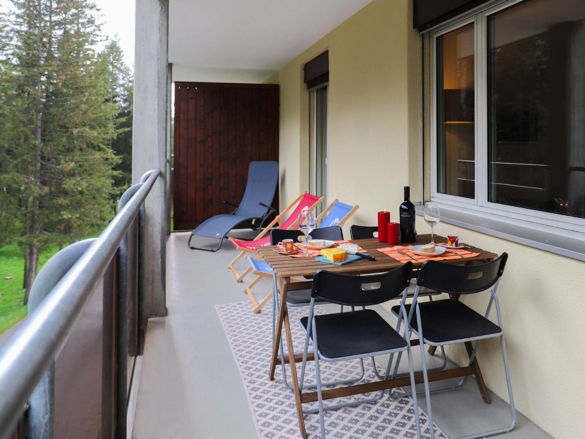 Apartment Allod Park Haus C 202 By Interhome Davos Exteriör bild